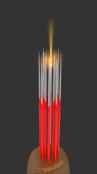 Inhibitory Optogenetic inhibition yellow light emission