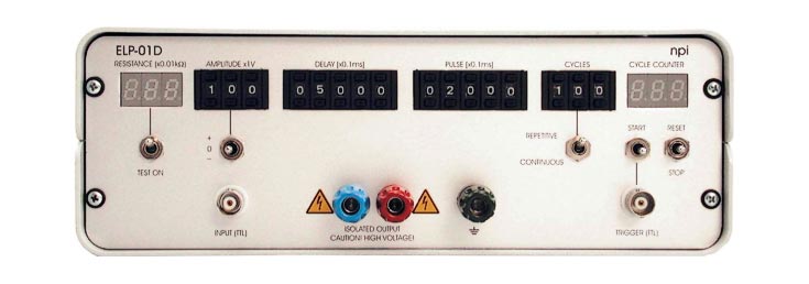 npi  ELP-01D  Electroporator for Tissue and Culture Cells